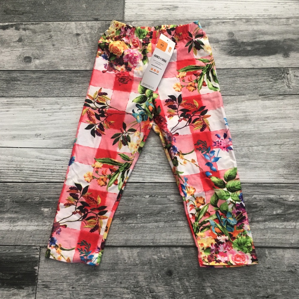 Kids Unisex Leggings, XS (Size 1-2)